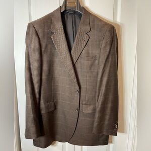 Jos. A. Bank Brown Houndstooth Blazer